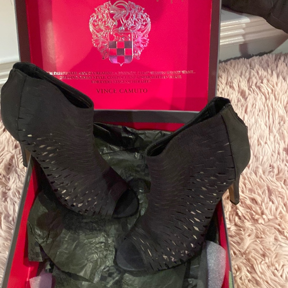 Vince Camuto sandal booties